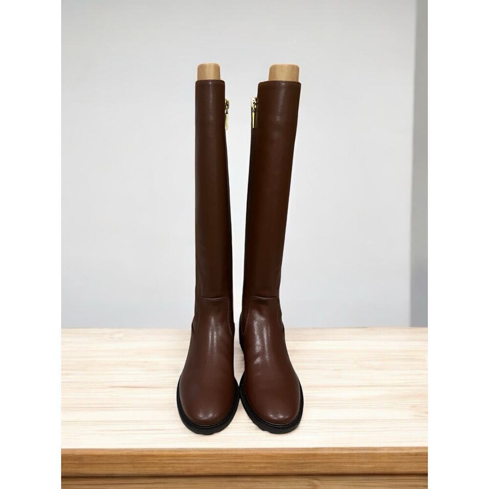 NWT Coach CO490 Faith Leather Boot Size 9B - Picture 3 of 10